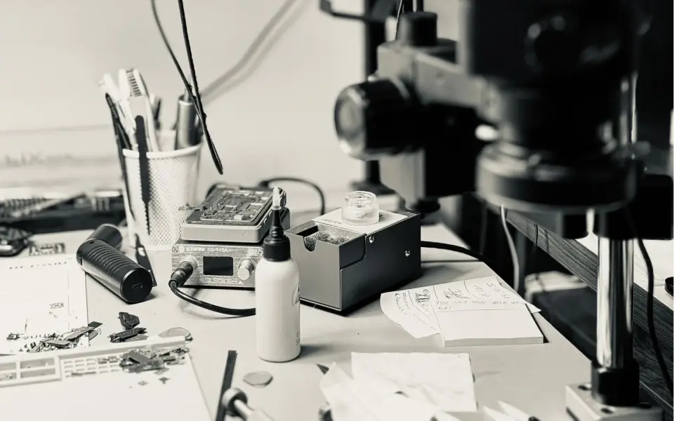 Kobieta przy laptopie